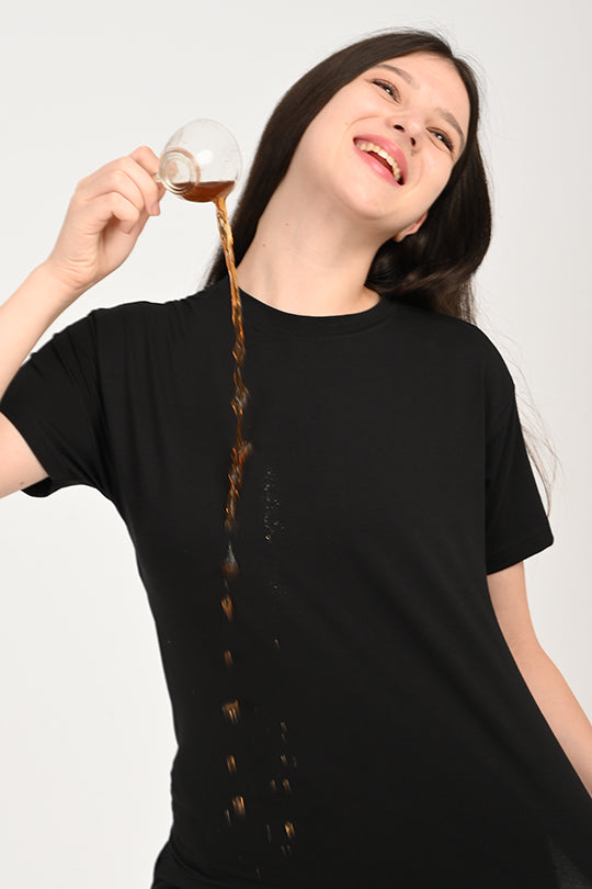 Anti Stain Cotton Black Pyjama Set