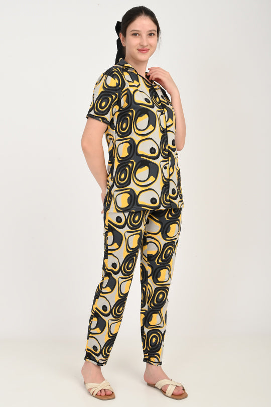 Anti Stain Cotton Pyjama-V2 Set