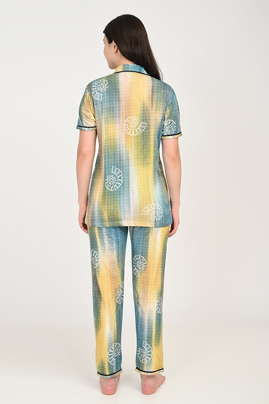 Anti Stain Cotton Pyjama-V2 Set