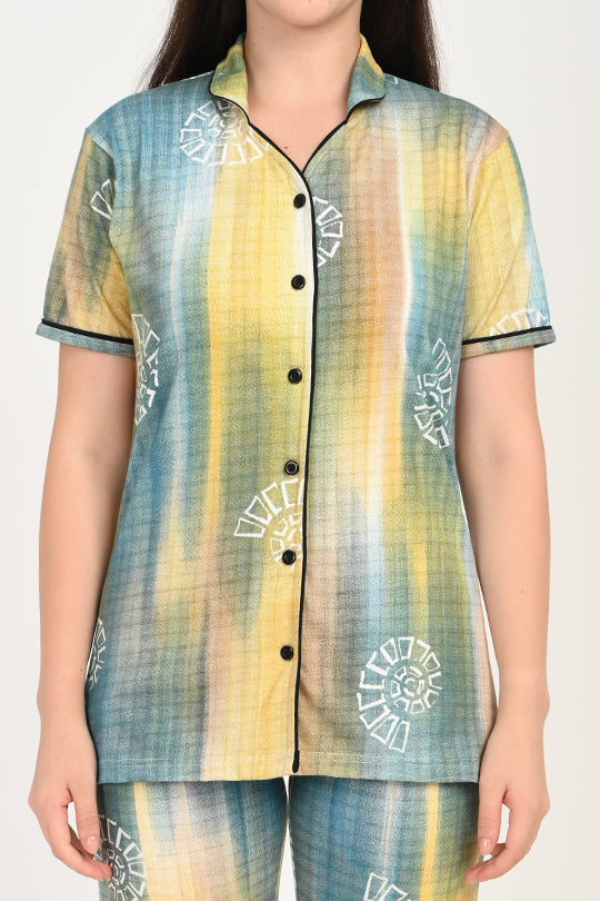 Anti Stain Cotton Pyjama-V2 Set