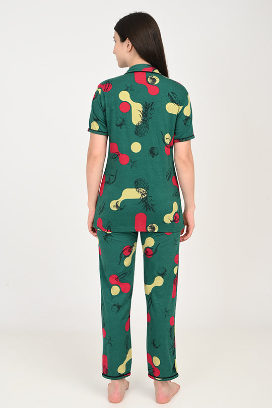 Anti Stain Cotton Pyjama-V2 Set