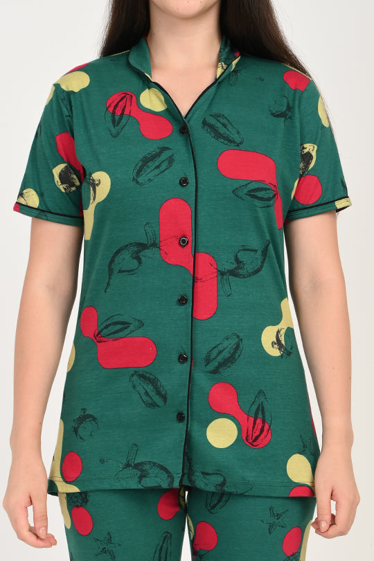 Anti Stain Cotton Pyjama-V2 Set