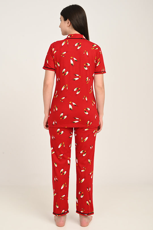 Anti Stain Cotton Pyjama-V2 Set