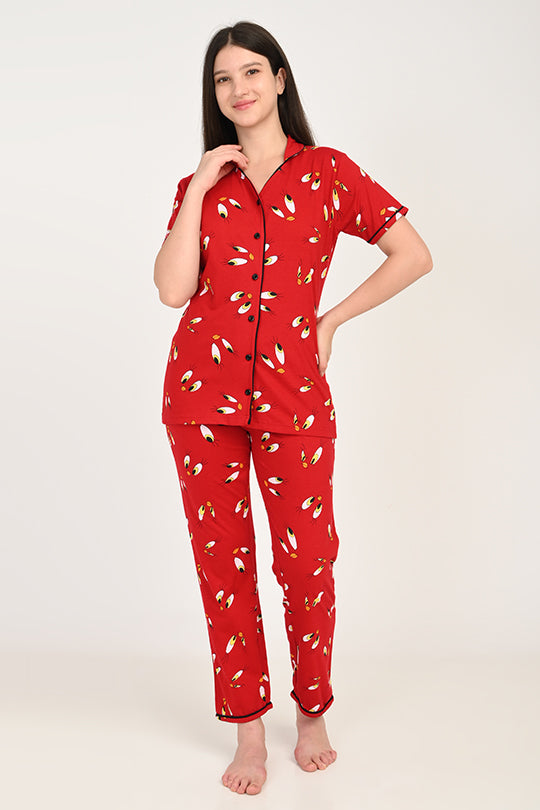 Anti Stain Cotton Pyjama-V2 Set