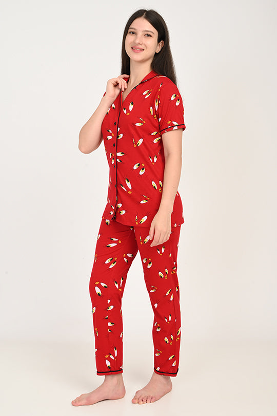 Anti Stain Cotton Pyjama-V2 Set