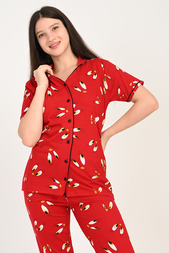 Anti Stain Cotton Pyjama-V2 Set