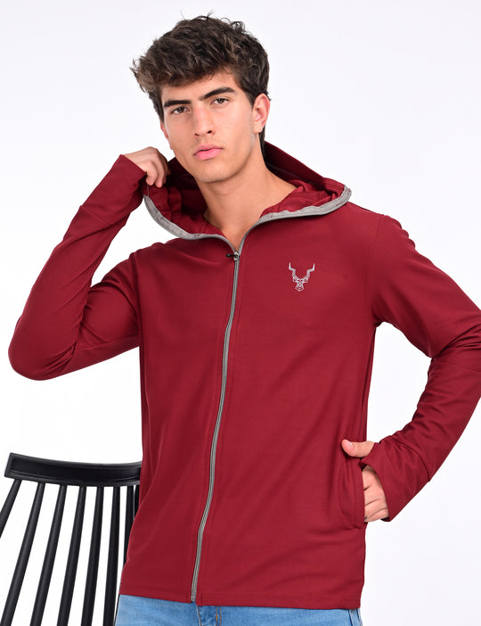 Men's Sunproof Jacket V2- Maroon