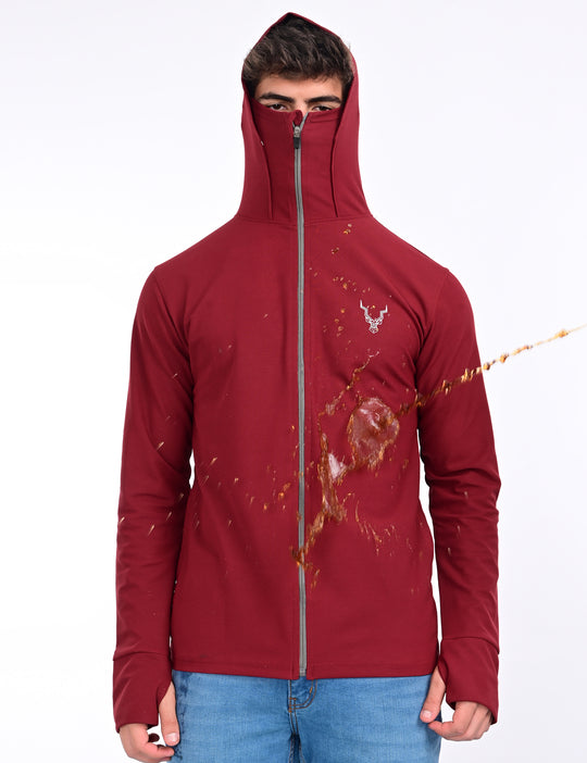 Men's Sunproof Jacket V2- Maroon