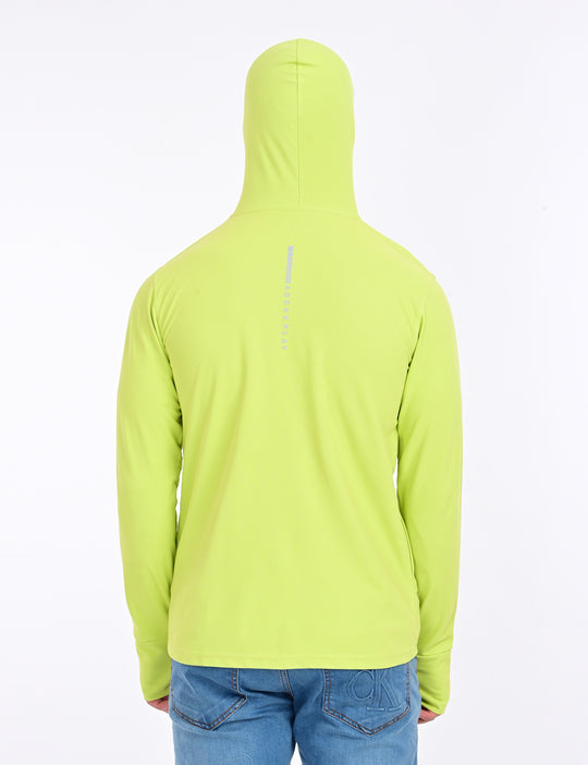 Men's Sunproof Jacket V2- Lime Green