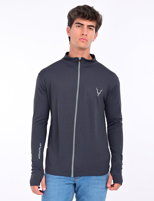 メンズウェア issei Men's Sunproof Jacket V1- Dark Grey