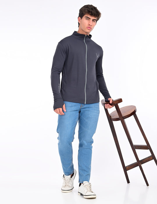 Men's Sunproof Jacket V1- Dark Grey