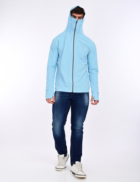 Men's Sunproof Jacket V2- Sky Blue