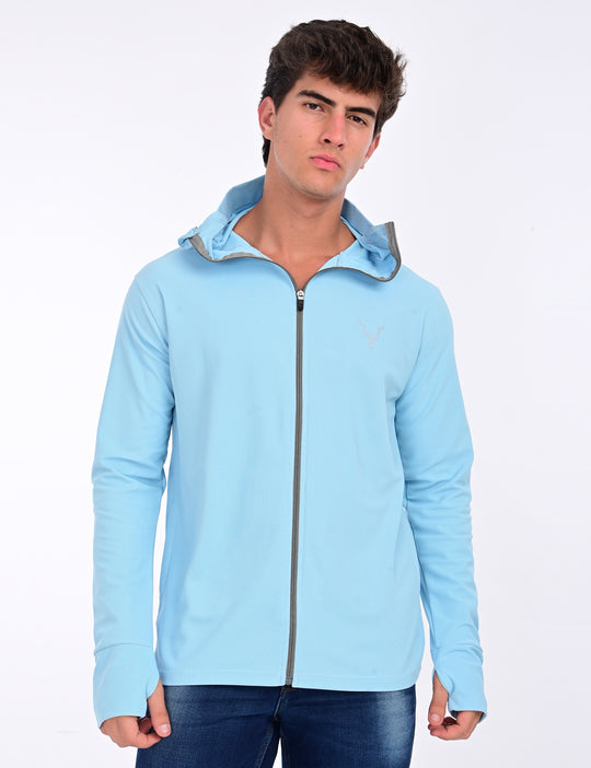 Men's Sunproof Jacket V2- Sky Blue