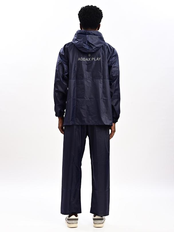 Addaxplay Premium Waterproof Raincoat - Navy