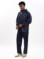 Addaxplay Premium Waterproof Raincoat - Navy