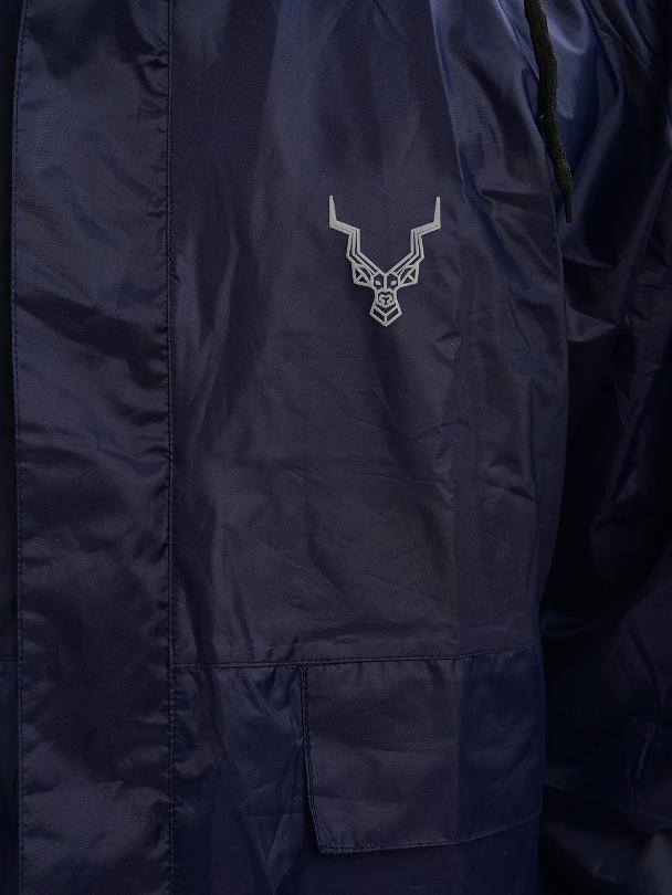 Addaxplay Premium Waterproof Raincoat - Navy