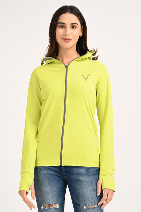 Sunproof Lime Green Jacket-V2