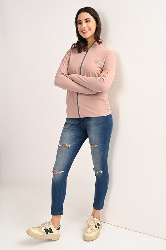 Sunproof Dusky Pink Jacket-V2