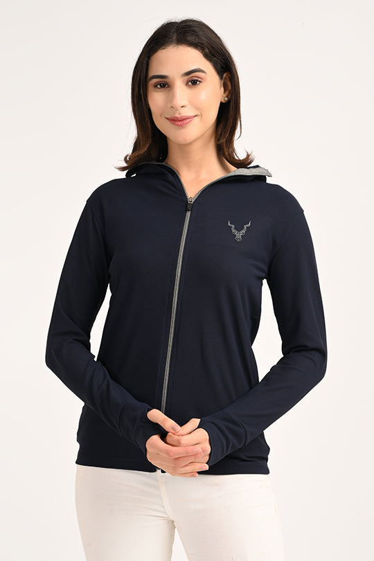 Sunproof Navy Blue Jacket-V2