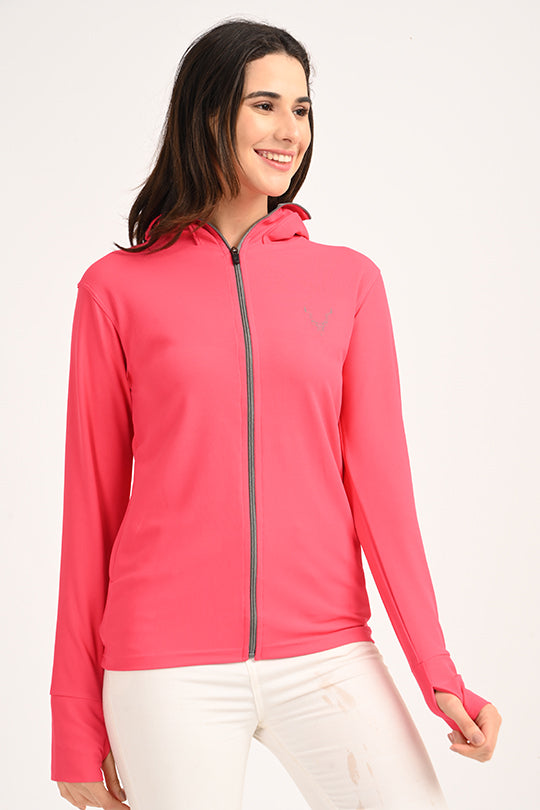 Sunproof Hot pink Jacket-V2