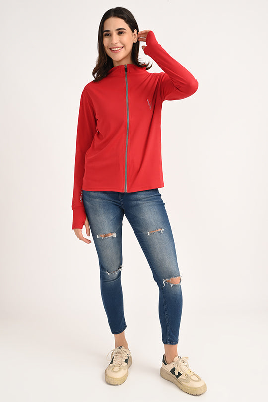 Sunproof Red Jacket-V1