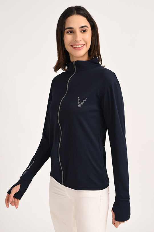 Sunproof Navy Blue Jacket-V1