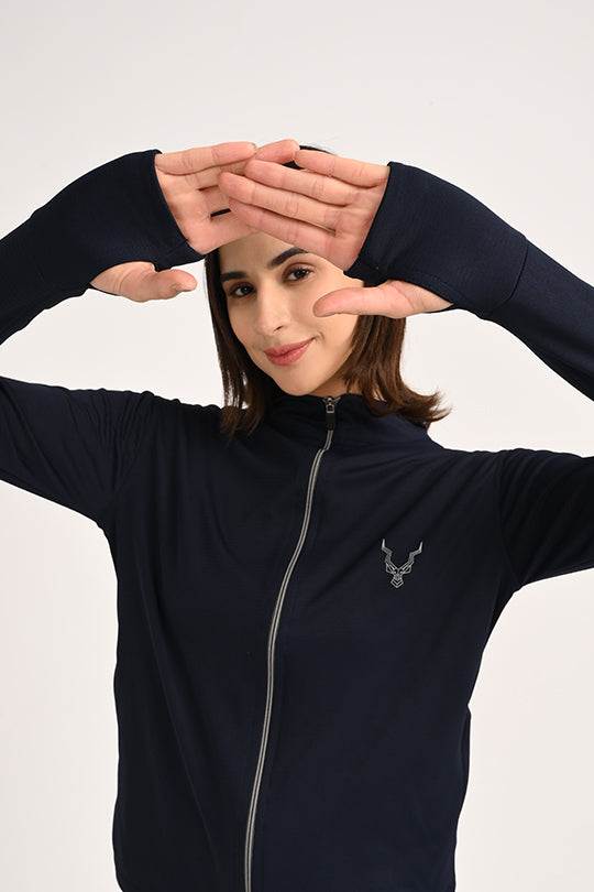 Sunproof Navy Blue Jacket-V1