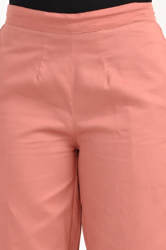 Anti Stain Dusky Rose Palazzo pant