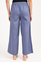 Anti Stain Indigo Blue Palazzo pant