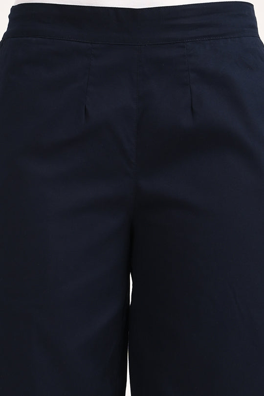 Anti Stain Blue Palazzo pant