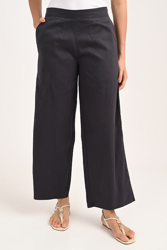 Anti Stain Grey Palazzo pant