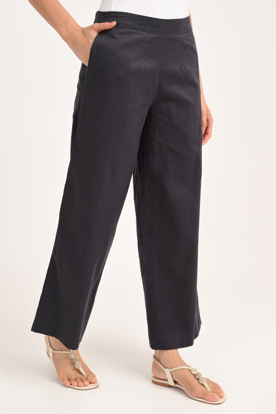 Anti Stain Grey Palazzo pant