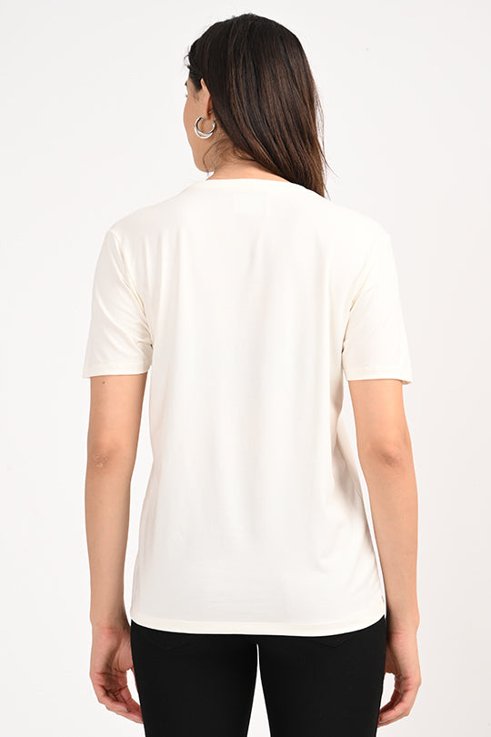 Air Cool-Anti Stain White T-Shirt