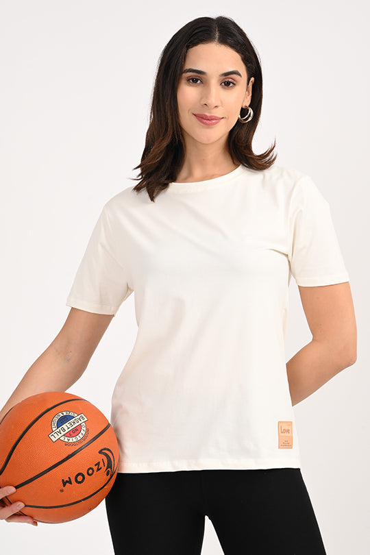 Air Cool-Anti Stain White T-Shirt