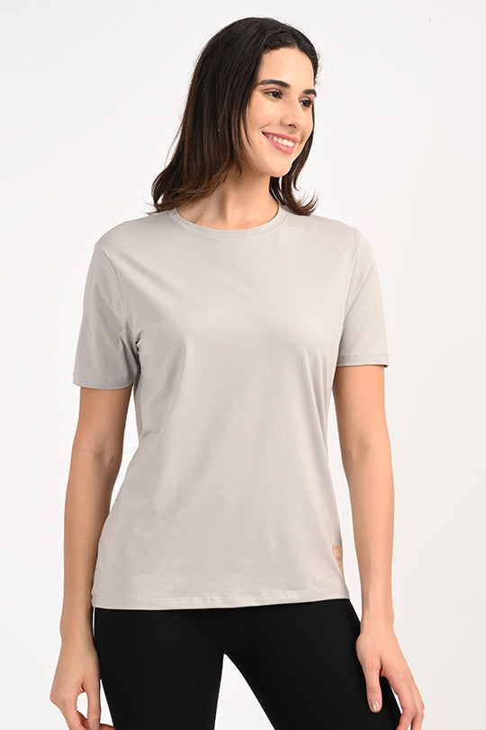Air Cool-Anti Stain Grey T-Shirt