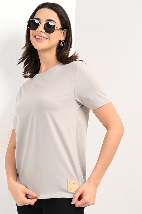 Air Cool-Anti Stain Grey T-Shirt