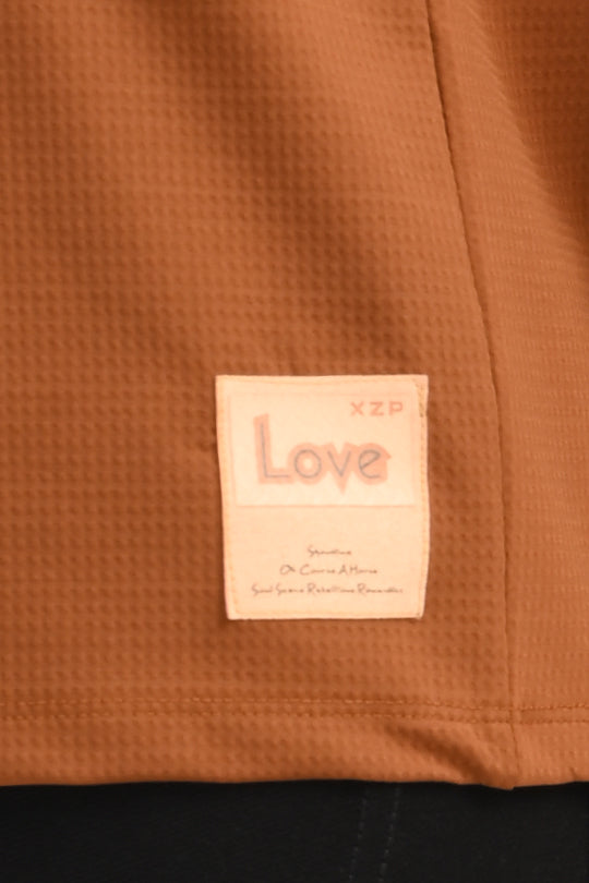 Air Cool-Anti Stain Brown T-Shirt