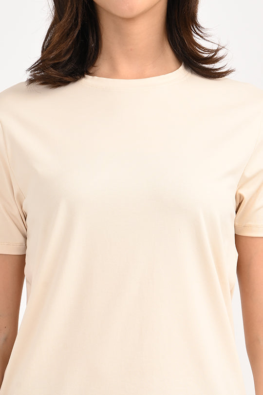 Air Cool-Anti Stain Cream T-Shirt