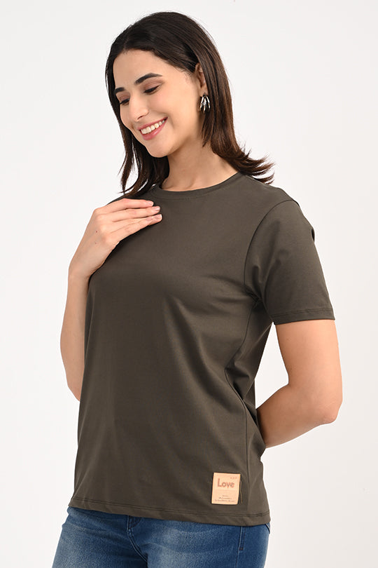 Air Cool-Anti Stain Dark Grey T-Shirt