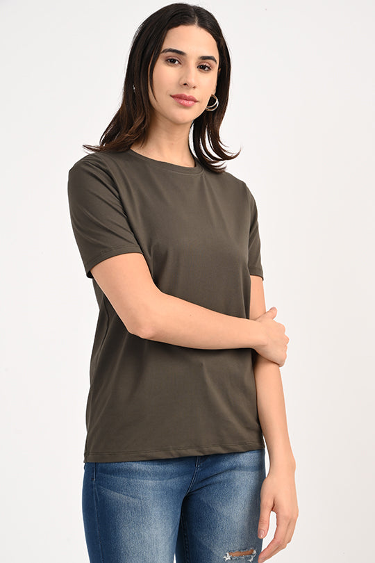 Air Cool-Anti Stain Dark Grey T-Shirt