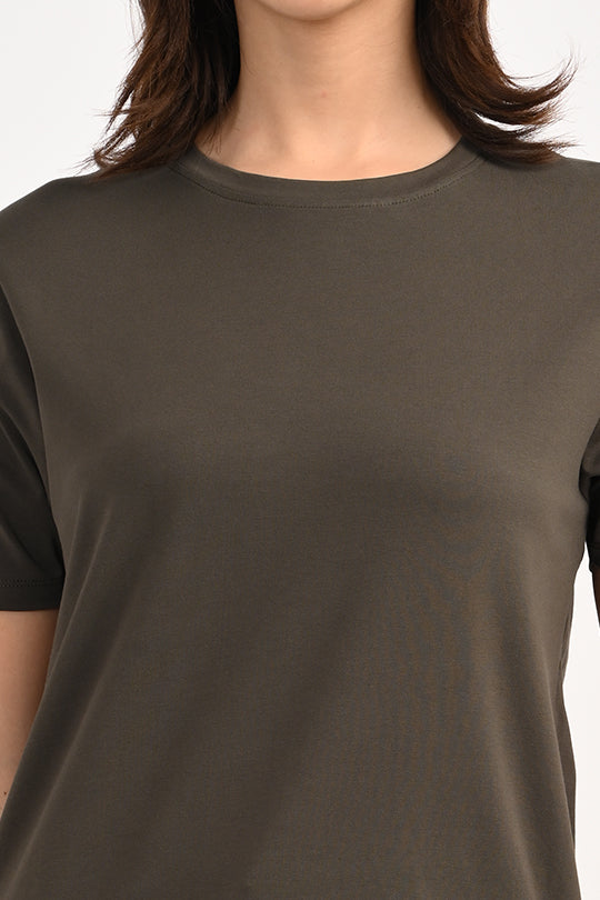 Air Cool-Anti Stain Dark Grey T-Shirt