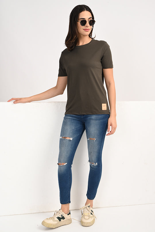 Air Cool-Anti Stain Dark Grey T-Shirt