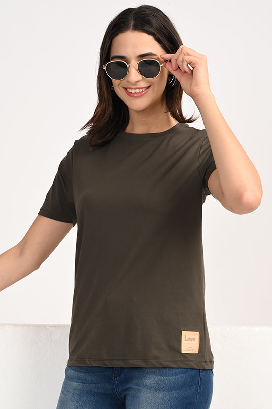 Air Cool-Anti Stain Dark Grey T-Shirt