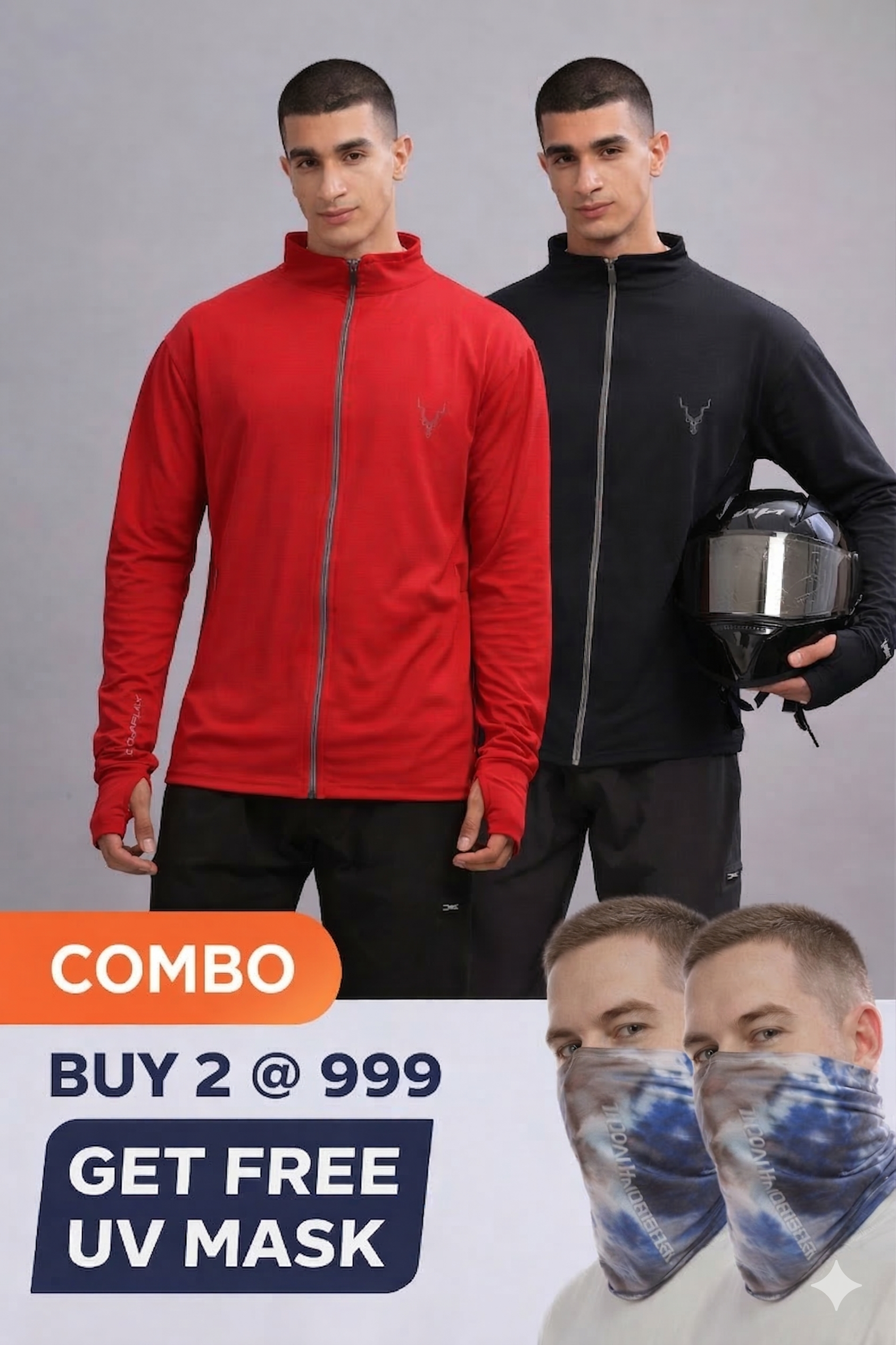 Men’s Sunproof Jacket-Red