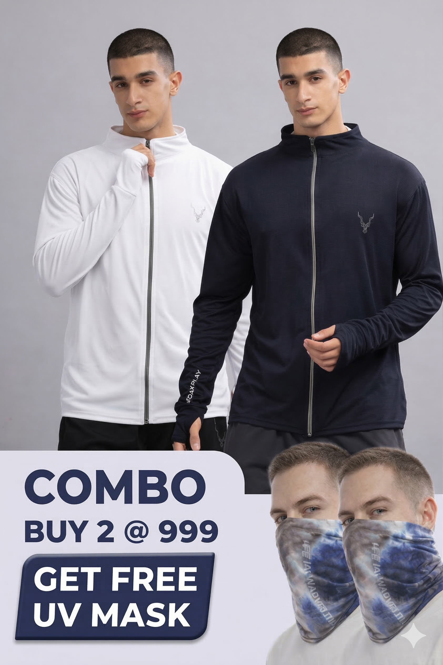 Men’s Sunproof Jacket-Navy