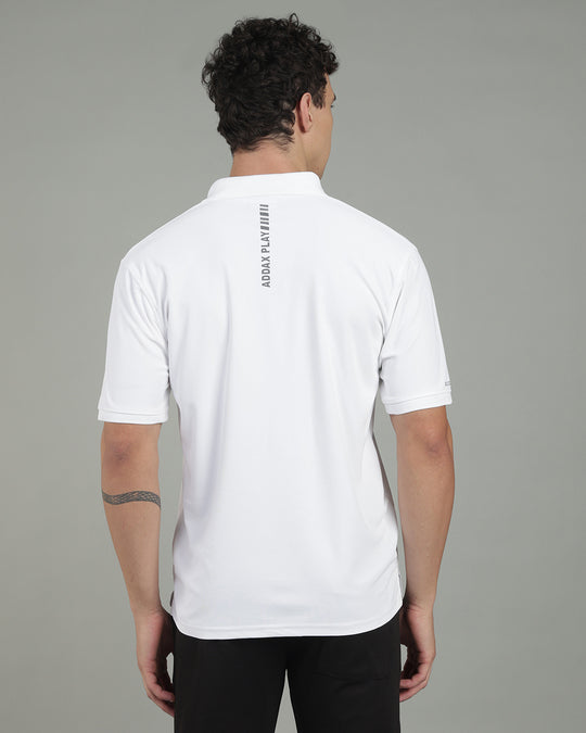 Aircool Tee Polo Tshirt - White