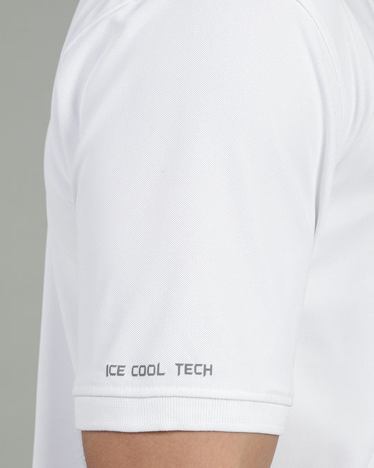 Aircool Tee Polo Tshirt - White