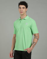 Aircool Tee Polo Tshirt - Pastel Green