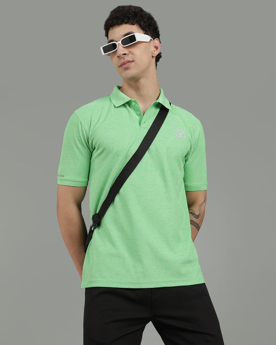Aircool Tee Polo Tshirt - Pastel Green