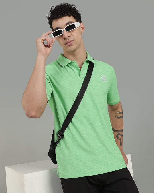 Aircool Tee Polo Tshirt - Pastel Green
